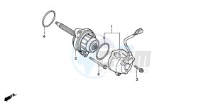 CBR1000F drawing GENERATOR