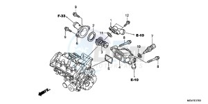 CBR600FC drawing THERMOSTAT