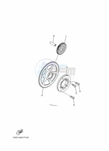 MT-03 MTN320-A (B9A7) drawing STARTER CLUTCH