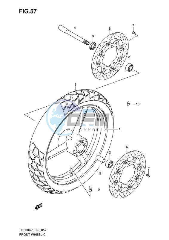 FRONT WHEEL