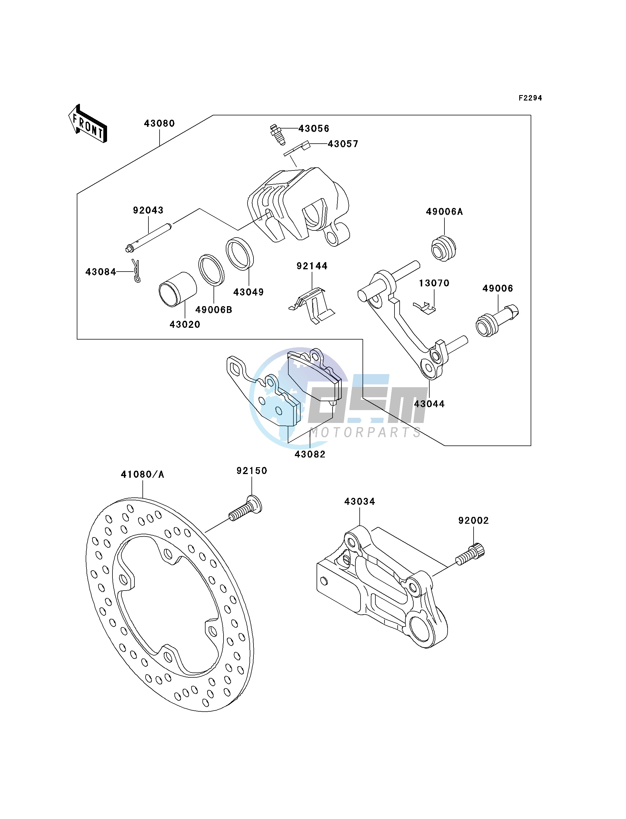 REAR BRAKE