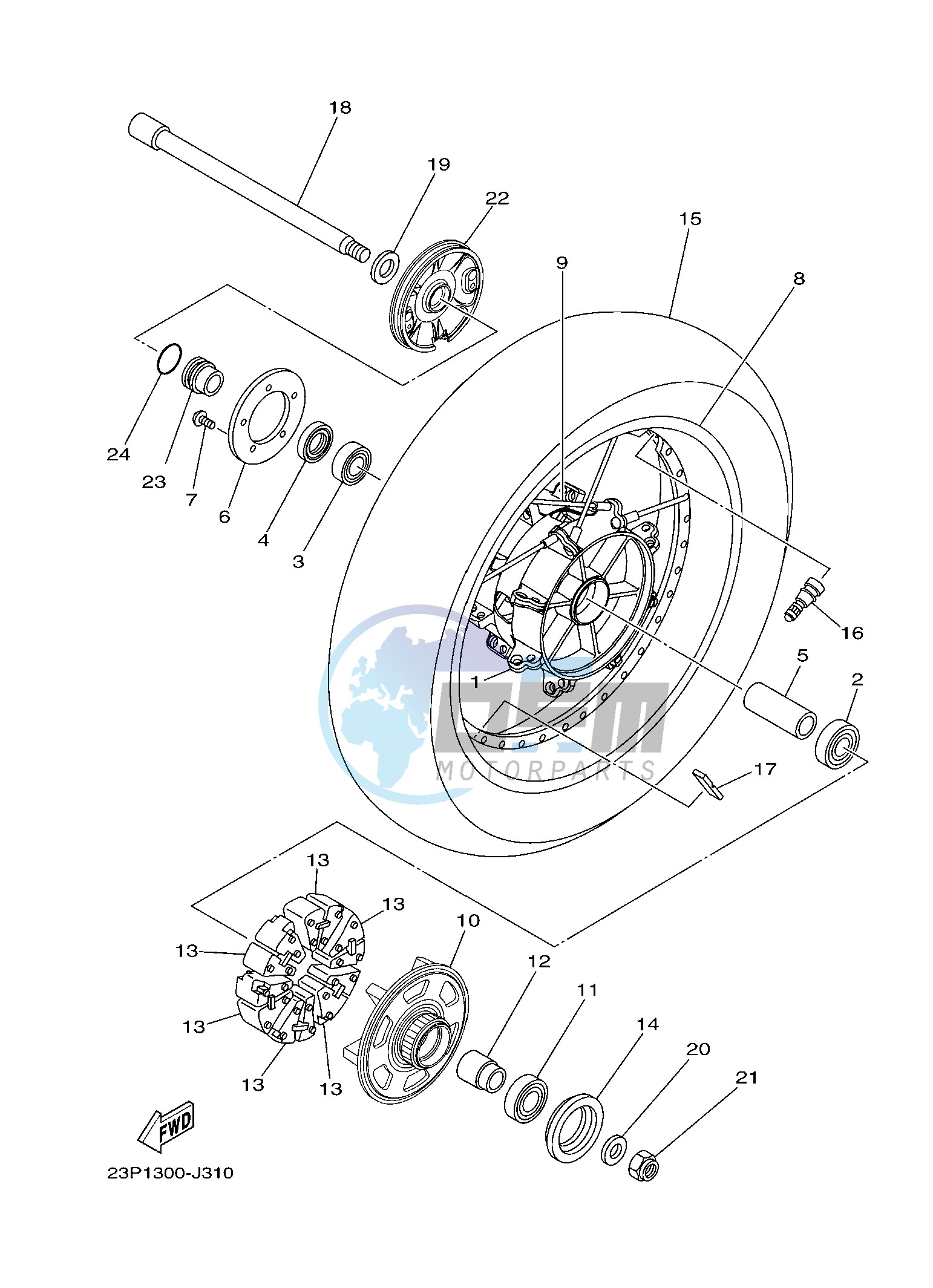 REAR WHEEL