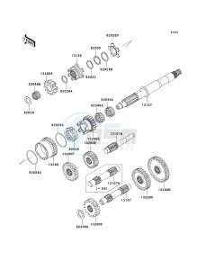 KVF 360 B [PRAIRIE 360] (B1-B3) [PRAIRIE 360] drawing TRANSMISSION