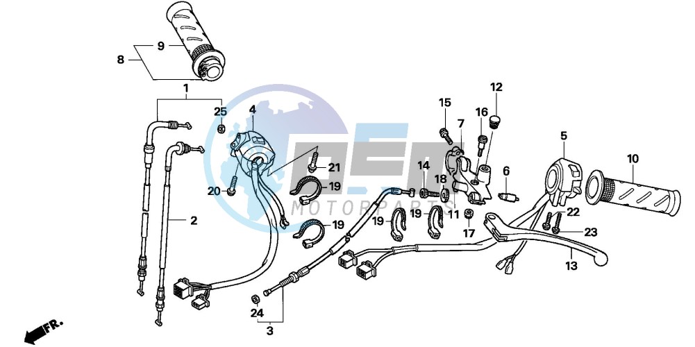 HANDLE LEVER/SWITCH/CABLE