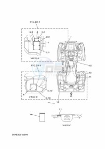 YFM700FWBD KODIAK 700 EPS (BGF1) drawing EMBLEM & LABEL 1