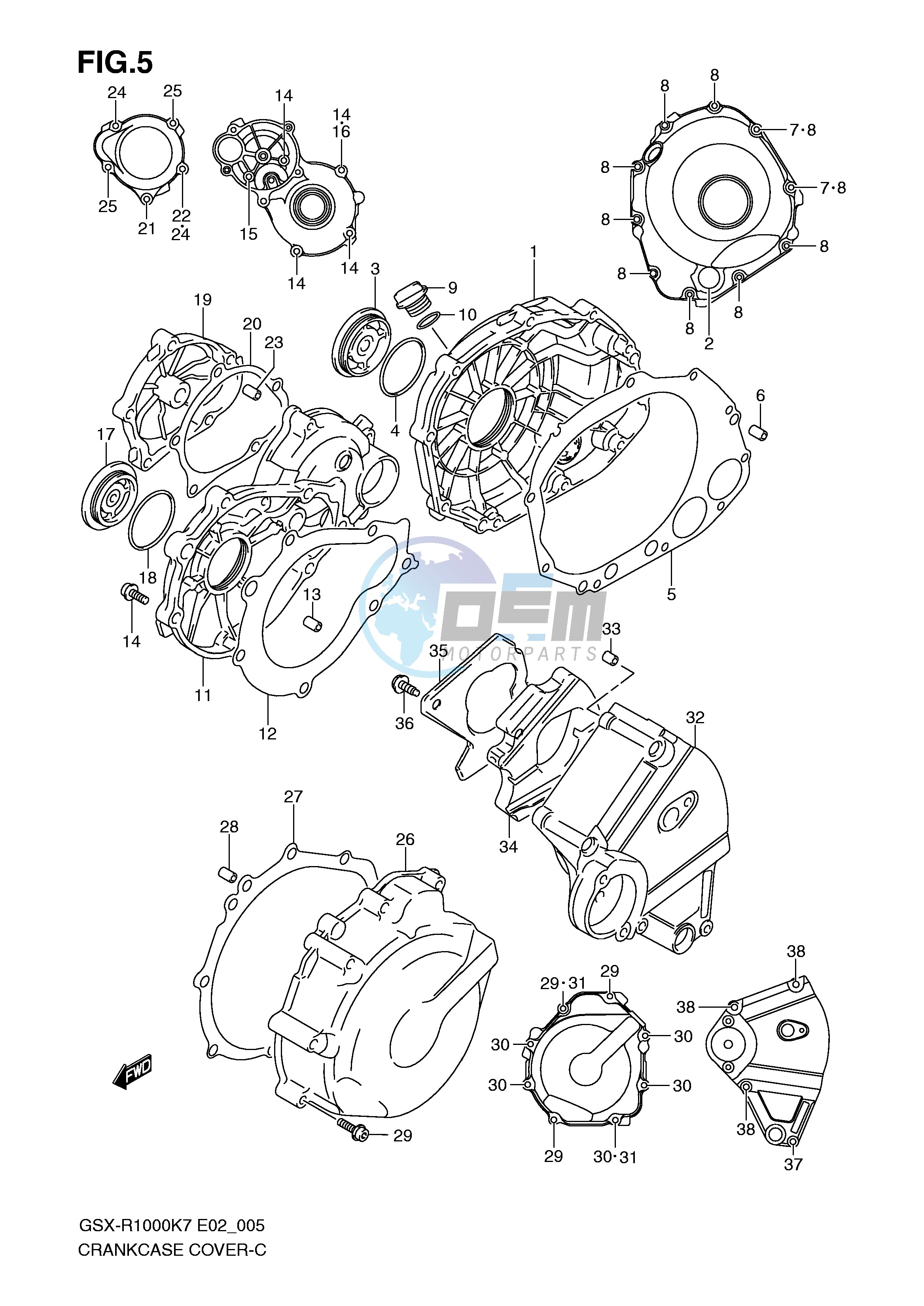 CRANKCASE COVER