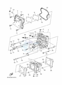 YP400RA XMAX 400 ABS (BL13) drawing STEERING