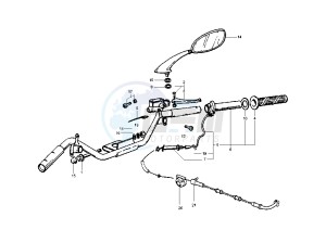 ET4 125-150 drawing Front master cilinder