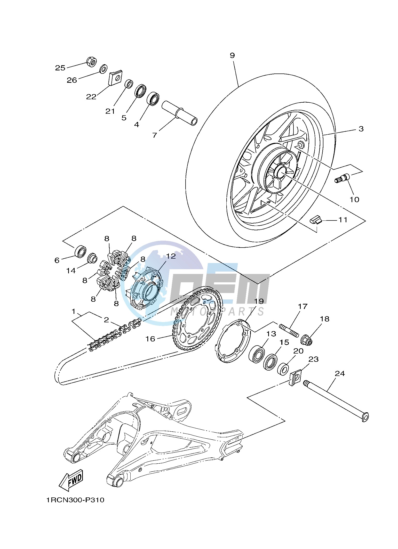 REAR WHEEL