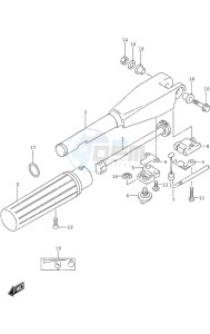 DF 6 drawing Tiller Handle