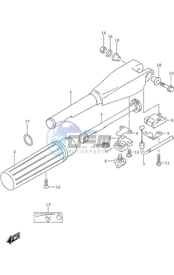 Tiller Handle