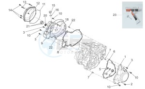 SXV 450-550 Street Legal drawing Crankcase II