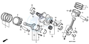 XL1000V9 Ireland - (EK) drawing CRANKSHAFT/PISTON