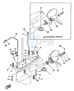 115B drawing PROPELLER-HOUSING-AND-TRANSMISSION-2