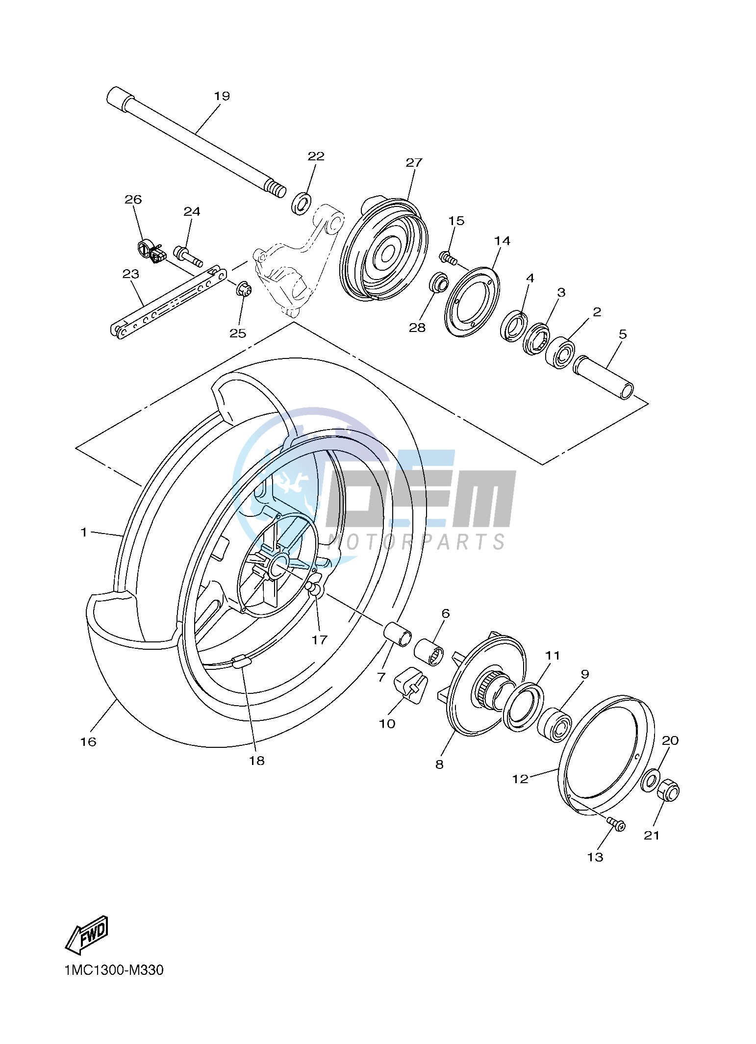 REAR WHEEL