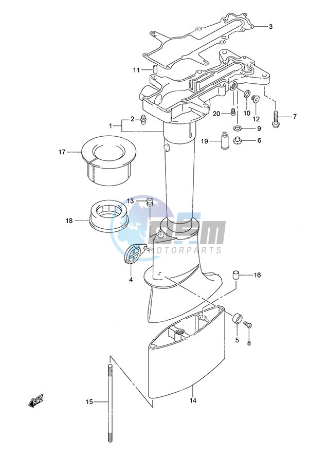 Drive Shaft Housing