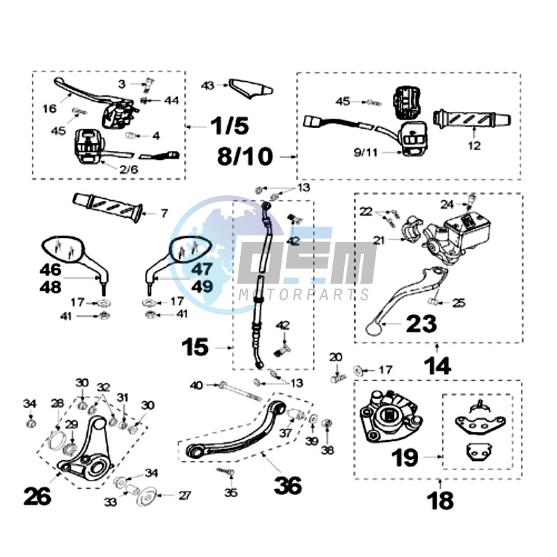 BRAKE CALIPER * HENG TONG*