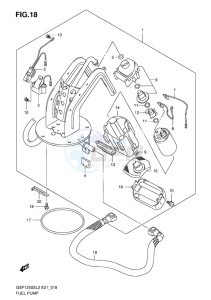 GSF-1250S BANDIT EU drawing FUEL PUMP