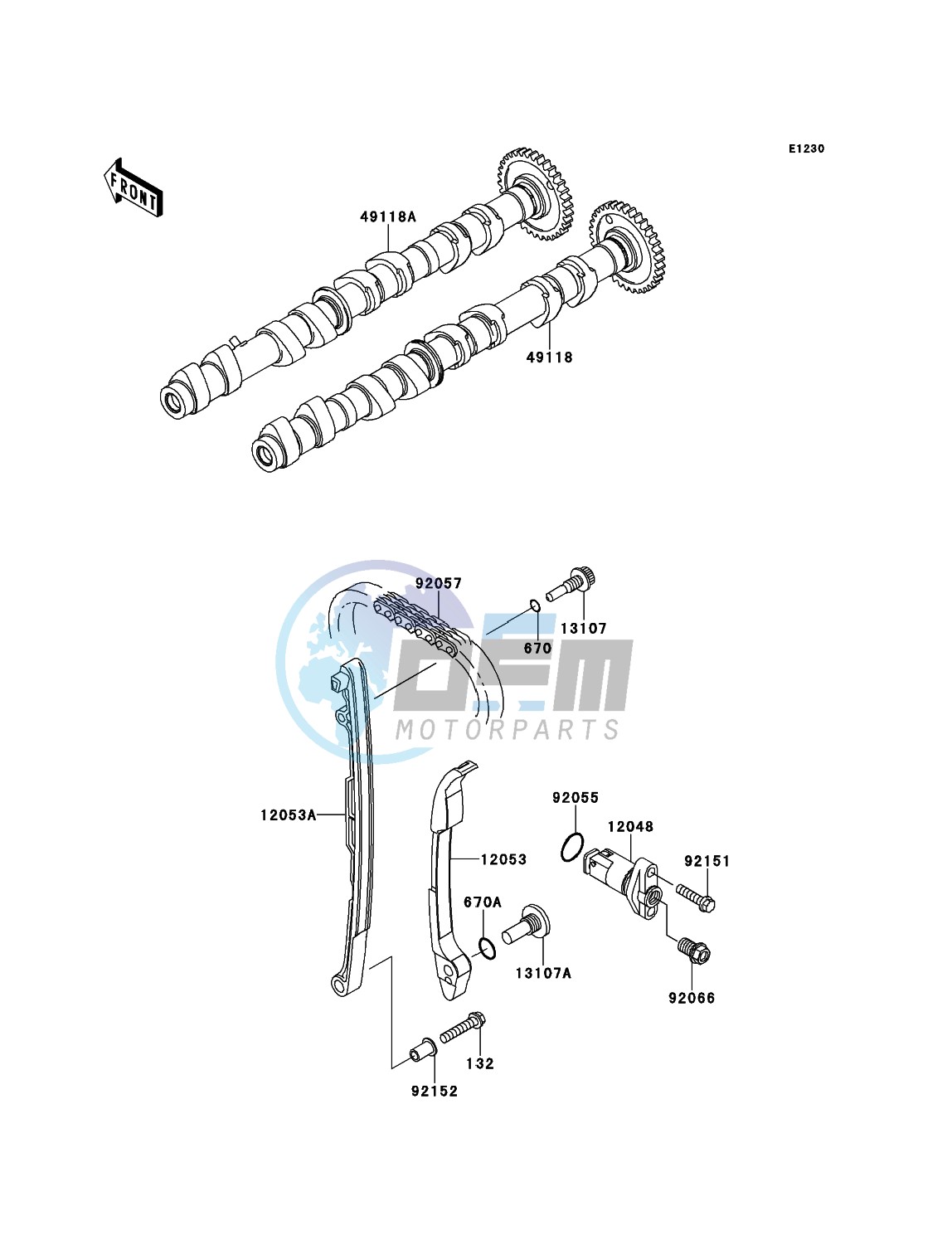 Camshaft(s)/Tensioner