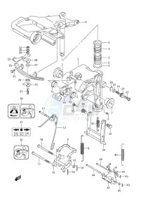 DF 9.9 drawing Swivel Bracket