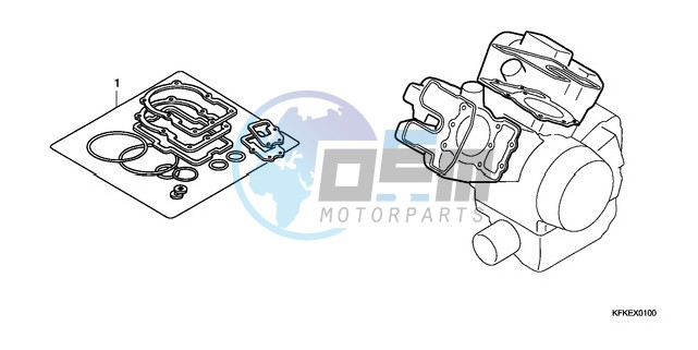 GASKET KIT A