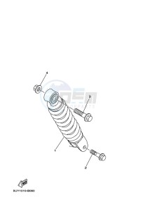 ED06 drawing REAR ARM & SUSPENSION