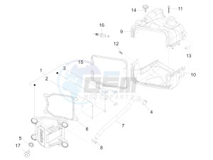 Primavera 50 4T-4V (NAFTA) drawing Cylinder head cover