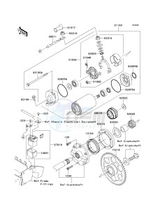 VN 1600 B [VULCAN 1600 MEAN STREAK] (B6F-B8FA) B6F drawing STARTER MOTOR