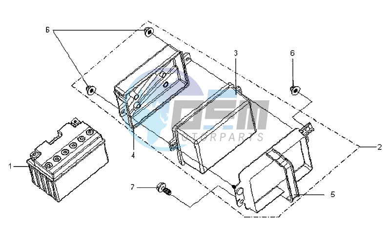 BATTERY / TOOLKIT