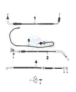 DJANGO 50 4TYA O drawing CONTROLS AND CABLES