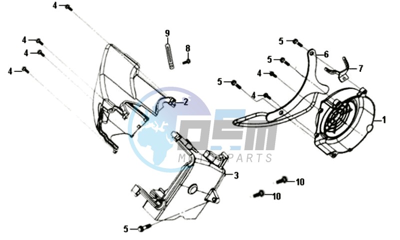 FLYWHEEL COVER