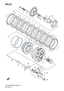 GSX1300R (E3-E28) Hayabusa drawing CLUTCH