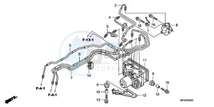 CBF1000T9 F / ABS CMF drawing ABS MODULATOR