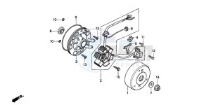 C90ST 70 drawing GENERATOR