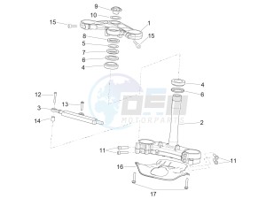 RSV4 1000 RACING FACTORY E4 ABS (NAFTA) drawing Steering