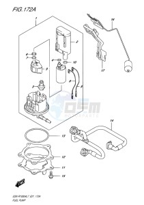 GSX-R1000 EU drawing FUEL PUMP