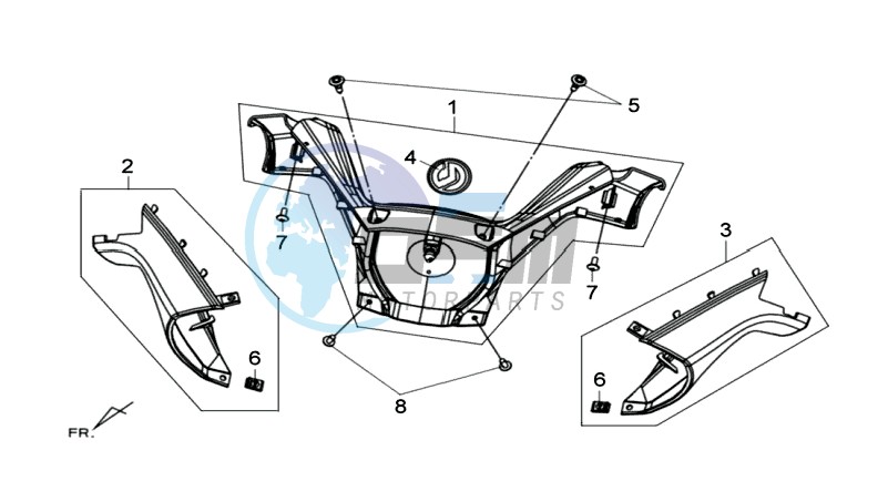 COWLING HANDLEBAR