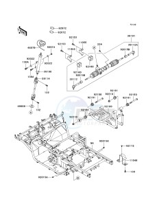 KAF 620 P [MULE 4000] (P9F-PAF) PAF drawing FRAME