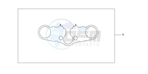 CBR600RR drawing TOP BRIDGE COVER