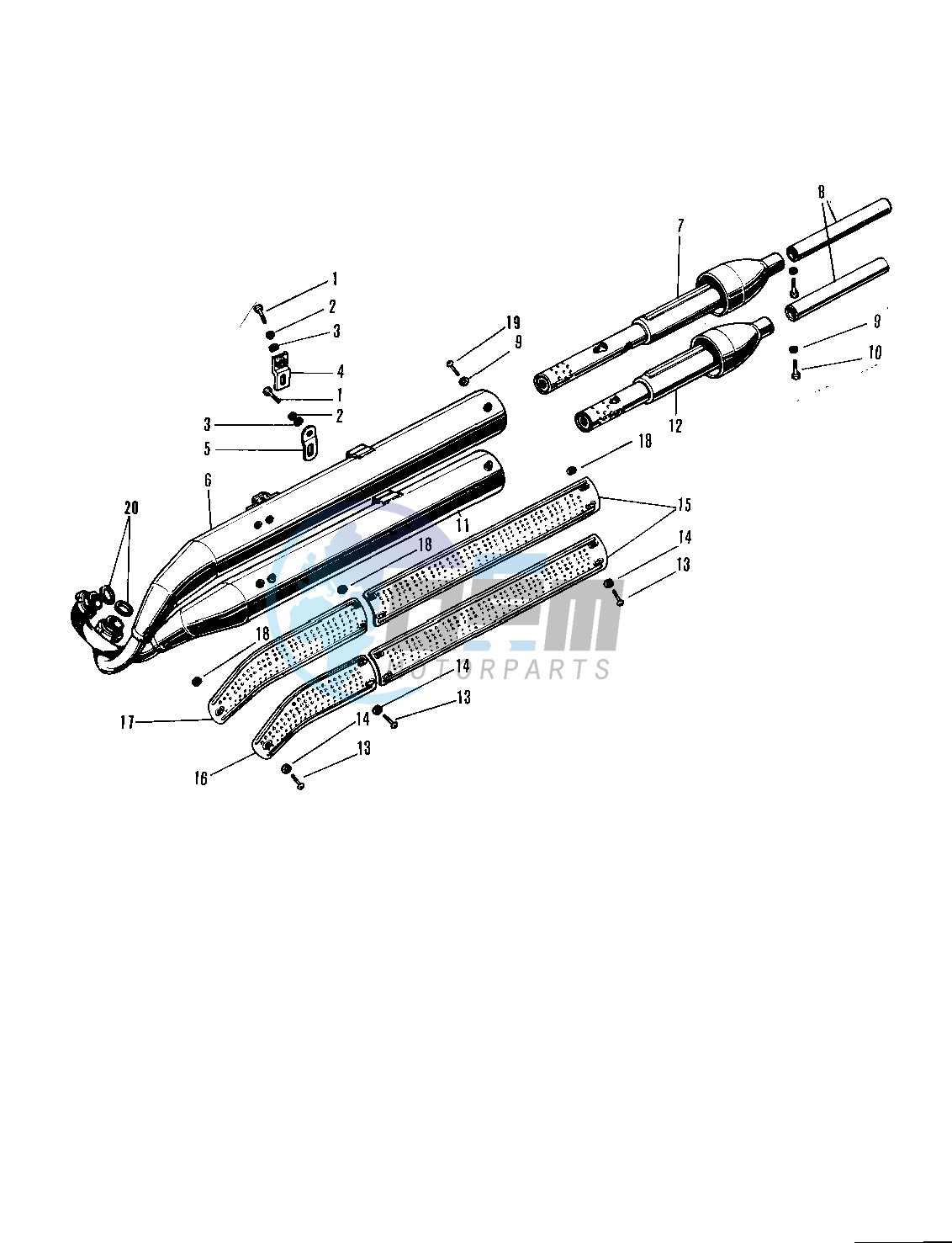 MUFFLER_SPARK ARRESTER A1SS-B, A7SS-B