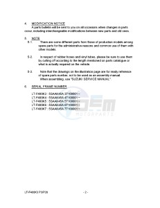 LT-F400 (P3-P28) drawing * CATALOG PREFACE *