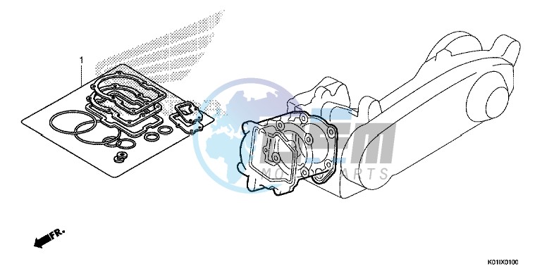 GASKET KIT A