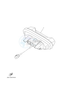 MT-09 TRACER MT09TRA TRACER 900 (2SCE) drawing TAILLIGHT