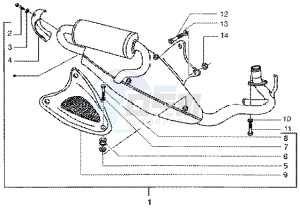 Runner 50 SP drawing Silencer