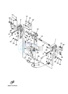 F13-5A drawing FRONT-FAIRING-BRACKET