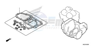 CBR500RE CBR500R UK - (E) drawing GASKET KIT B