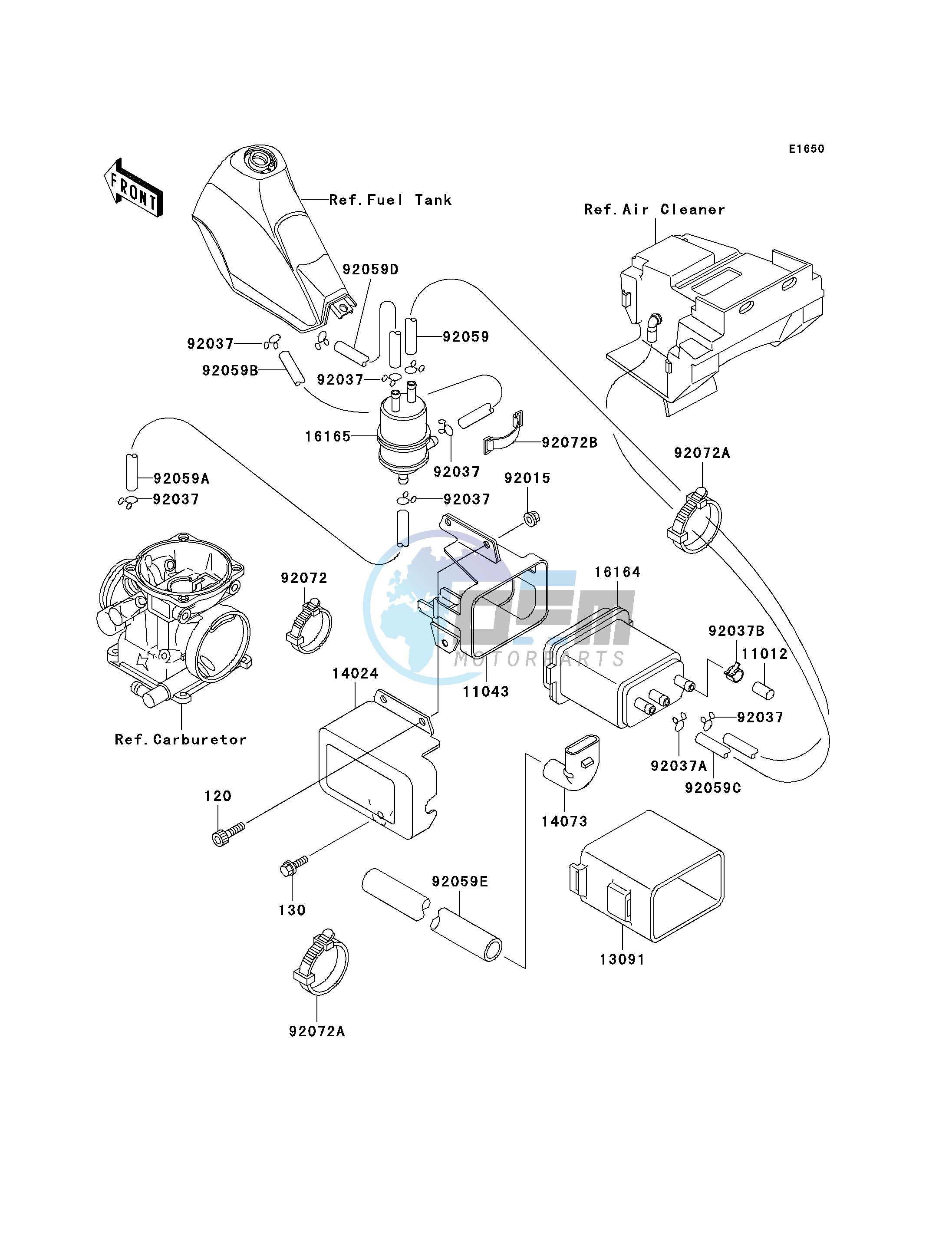 FUEL EVAPORATIVE SYSTEM