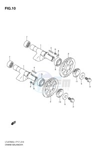 LT-A750X (P17) drawing CRANK BALANCER