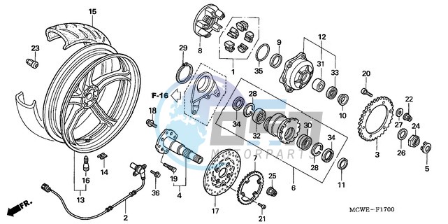 REAR WHEEL