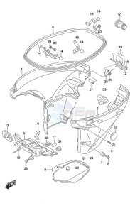 DF 25A drawing Side Cover Non-Remote Control